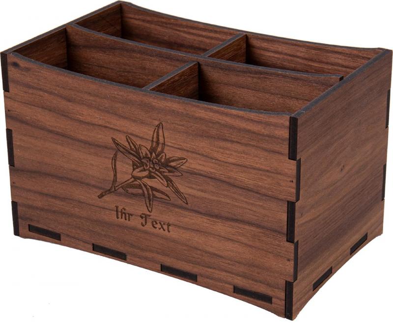 Besteckbehälter aus Holz